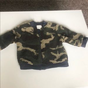 SOLD Impressions camo Sherpa jacket 6-9 months